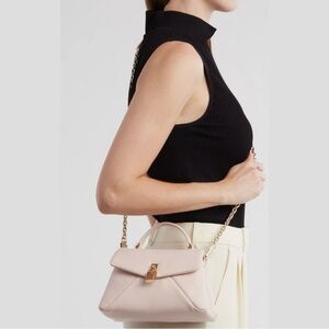 Ted Baker London Poppy Mini Satchel Bag in Cream NWT